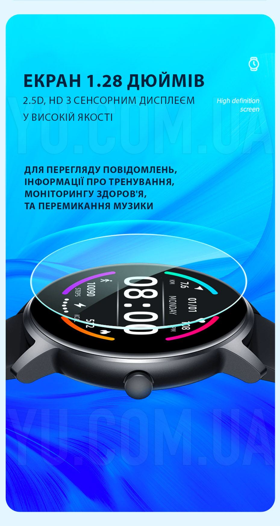Смарт-годинник Hoco Smart Watch Y4 Смарт-годинник Hoco Smart Watch Y4